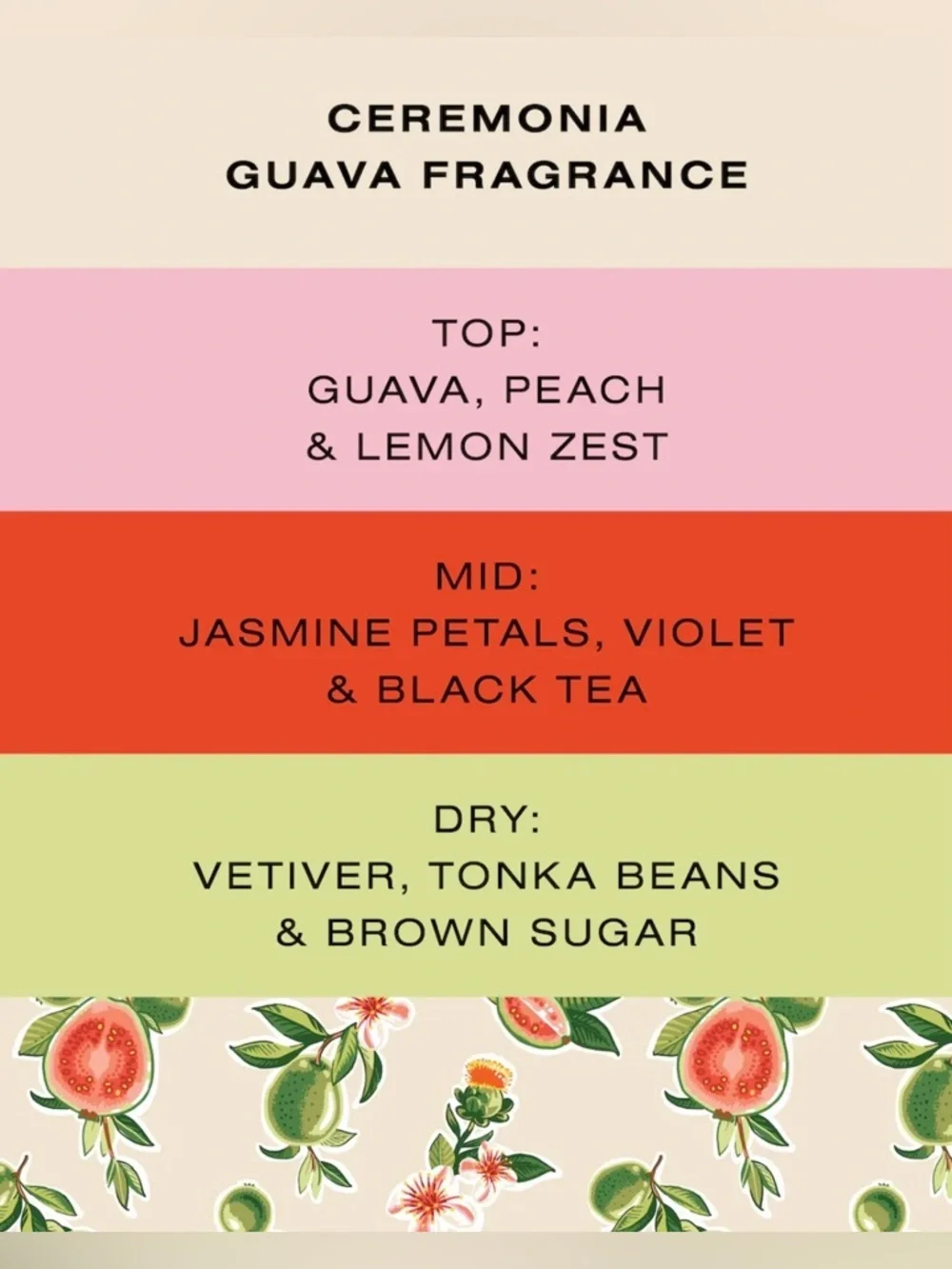 Ceremonia Guava Leave-In Conditioner for Dry & Frizzy Hair